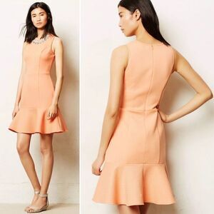 MAEVE women’s peach tank dress sz S
